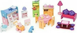 Le Toy Van Deluxe Furniture Set Furniture for Dollhouse