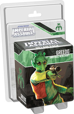 Fantasy Flight Разширение на Игра Star Wars: Imperial Assault - Greedo Villain Pack 14+ Години