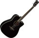 Yamaha Semi-Acoustic Guitar FGX-820C Cutaway Black