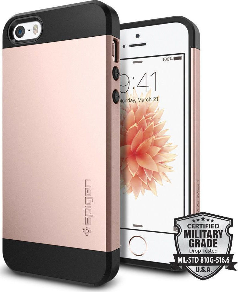 Spigen Slim Armor Rose Gold (iPhone 5/5s/SE) Skroutz.gr