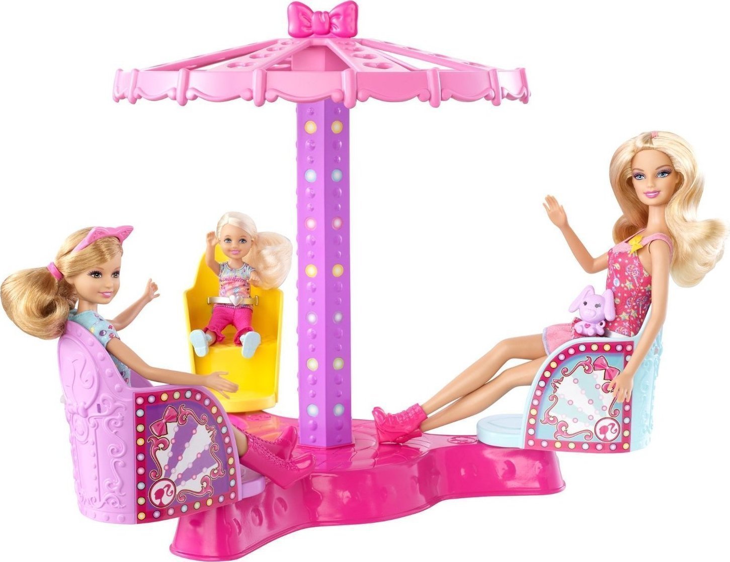 Mattel Playground Barbie & Her Sisters Carousel with Stacie Doll