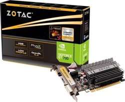 Zotac GeForce GT 730 4GB GDDR3 Zone Edition Κάρτα Γραφικών