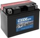 Exide Maintenance Free Μπαταρία Μοτοσυκλέτας YT12A-BS 130A με Χωρητικότητα 9.5Ah