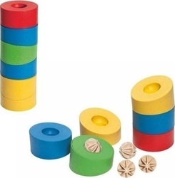 Anbac Baby-Spielzeug Motoric Staple Tower