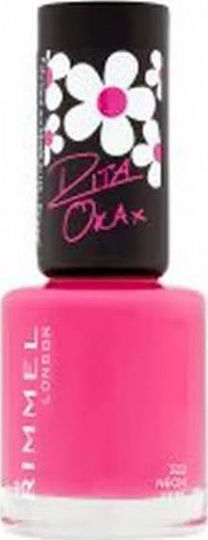 Rimmel 60 Seconds Super Shine Nail Polish By Rita Ora Glossy Βερνίκι Νυχιών Μακράς Διαρκείας Quick Dry Ροζ 8ml