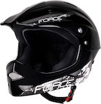 Force Full Face Downhill Bicycle Helmet Black