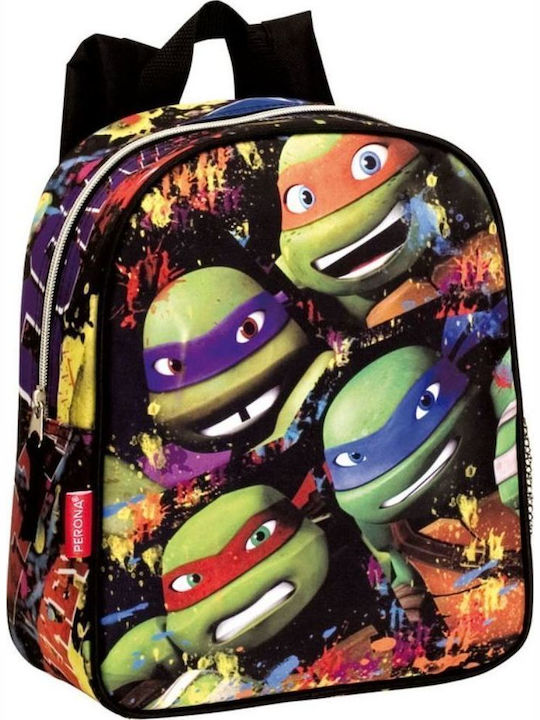 Paxos Turtles School Bag Backpack Kindergarten Multicolored