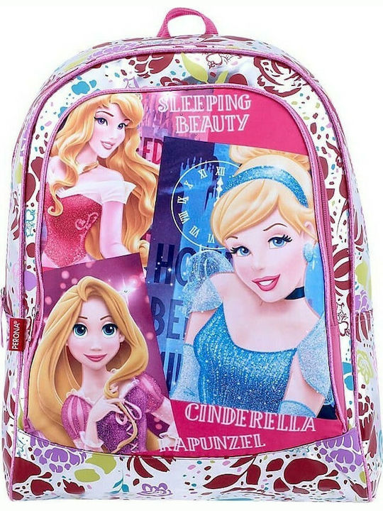 Paxos Princess School Bag Backpack Elementary, Elementary Multicolored