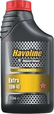 Texaco Havoline Extra Semi-Synthetic Car Lubricant 10W-40 1lt