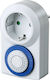 Brennenstuhl Mechanical Daily Timer Socket with Countdown Timer Function
