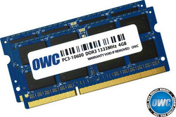 OWC 8GB DDR3 RAM cu 2 module (2x4GB) și Viteză 1333 pentru Laptop