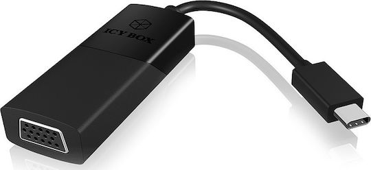 Icy Box IB-AC533-C Convertor USB-C masculin în VGA feminin 1buc