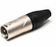 Metro PX-002PN Plug XLR male Black (534005)