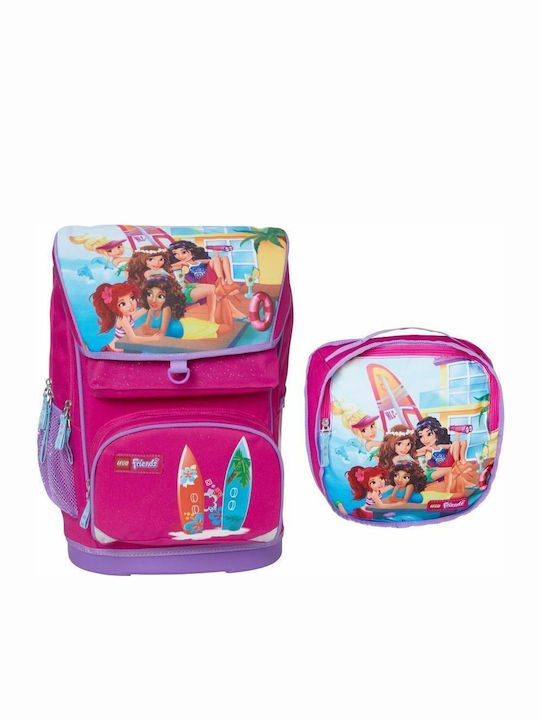 Lego Friends Beach House School Bag Backpack Elementary, Elementary Multicolored