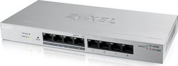 Zyxel GS1200-8HP v2 Verwaltet L2 PoE Switch mit 8 Ports Gigabit (1Gbps) Ethernet