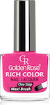 Golden Rose Rich Color Gloss Βερνίκι Νυχιών Φούξια 08 10.5ml