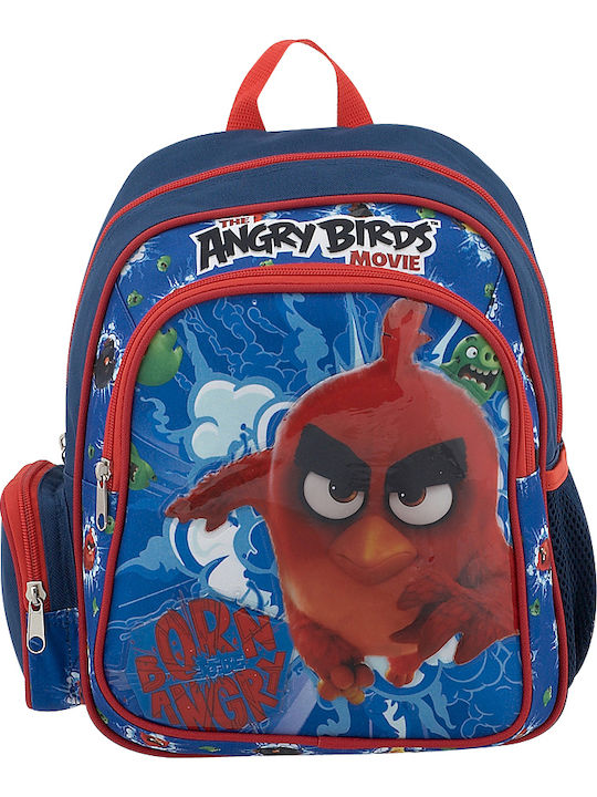 Paxos Angry Birds School Bag Backpack Kindergarten Multicolored