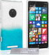 YouSave Accessories Umschlag Rückseite Kunststoff Hellblau (Lumia 830)
