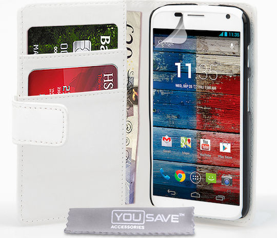 YouSave Accessories Leather-Effect Wallet Изкуствена кожа Бял