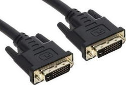 Powertech Cable DVI-D male - DVI-D male 3.0m (CAB-DVI004)
