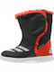 Warmest Harmony I Kinder-Schneestiefeletten mit Klettverschluss Schwarz
