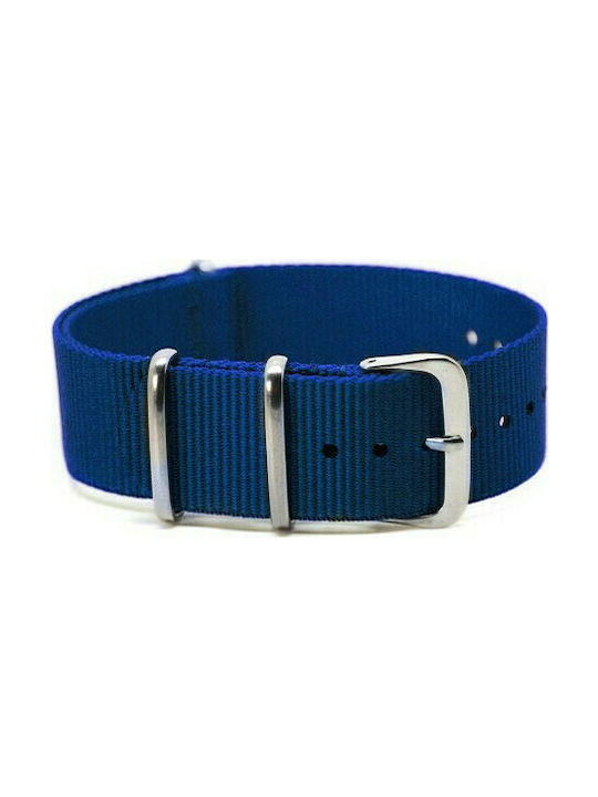 Каишка NATO Blue Fabric 24mm