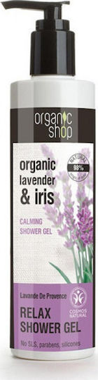 Natura Siberica Organic Shop Bubble Bath Gel and Lavender & Iris Scent 280ml