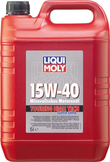 Liqui Moly Touring High Tech Super SHPD Car Oil 15W-40 5lt