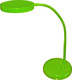 Adeleq LED Office Lamp with Flexible Arm in Green Color