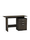 Birou Decon Din Lemn Maro 120x48x76 cm EO3036,1