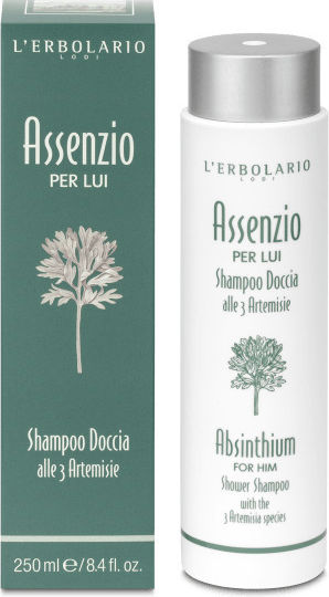 L' Erbolario Assenzio Per Lui 250ml Αφρόλουτρο σε Gel με Βρώμη Καταπραϋντικό 250ml