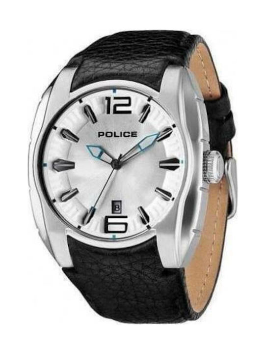 Police Uhr mit Schwarz Lederarmband PL.13752JS/04A