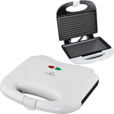 Esperanza Sandwich Maker for for 2 Sandwiches Sandwiches 700W White