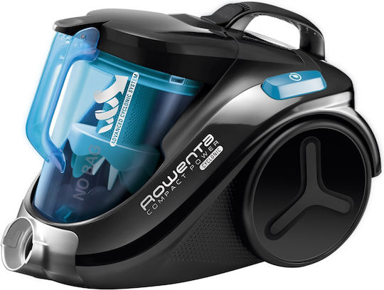 Rowenta RO3731 Прахосмукачка 750W С контейнер 1.5лт Синя