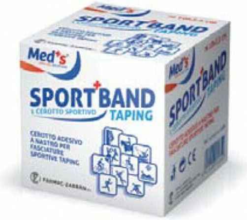 Med's Sportband Autoadeziva Benzila sportiva 3.8cm x 10m