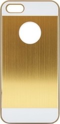 Umschlag Rückseite Silikon Gold (iPhone 5/5s/SE)