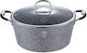 Berlinger Haus Stone Touch Line Tiefer Topf aus Aluminium 6.1Es / 28cm