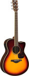 Yamaha Semi-Acoustic Guitar FSX830C Cutaway G010.00249 Brown / Sunburst