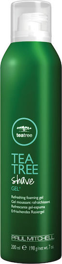 Paul Mitchell Tea Tree Shave Gel Gel Ξυρίσματος 200ml