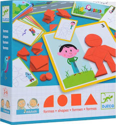 Kinderpuzzle Eduludo Φιγούρες für 3++ Jahre 24pcs Djeco