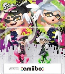 Nintendo Amiibo Splatoon Twin Pack (Callie & Marie) Character Figure for WiiU