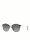 Ray Ban Double Bridge Unisex Sunglasses with Black Metal Frame and Brown Gradient Lens RB3546 187/71
