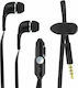 Blue Star IN60 In-ear Handsfree με Βύσμα 3.5mm Μαύρο