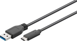 Goobay USB 3.0 USB-C мъжки - USB-A мъжки 15W 2м (71221)