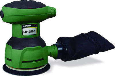 Stayer LR125BE Electric Eccentric Sander 125mm Electric 300W with Suction System