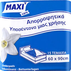 Maxi Υποσέντονα Ακράτειας 60x90cm 15τμχ