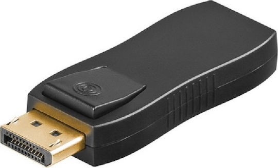 PowerPlus Конвертор DisplayPort мъжки към HDMI женски Черен 1бр 371-051