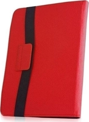 iNOS Husă Flip Cover Roșie (Universal 7-8")