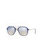 Ray Ban Ochelari de soare cu Albastru Rame și Argint Ochelari de soare Oglindă Lentilă RB4273 6259/9U