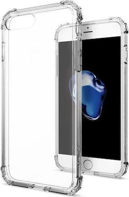 Spigen Crystal Shell Silicone Back Cover Transparent (iPhone 8/7 Plus)